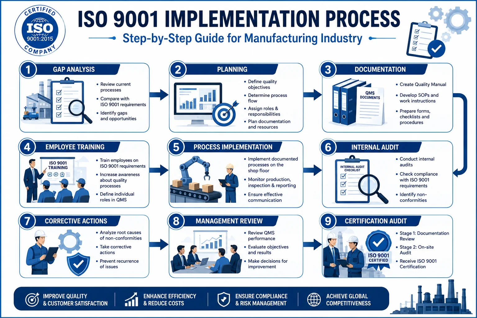 ISO 9001 in Manufacturing