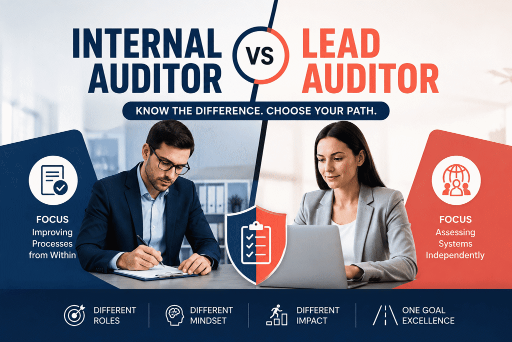 Internal Auditor vs Lead Auditor