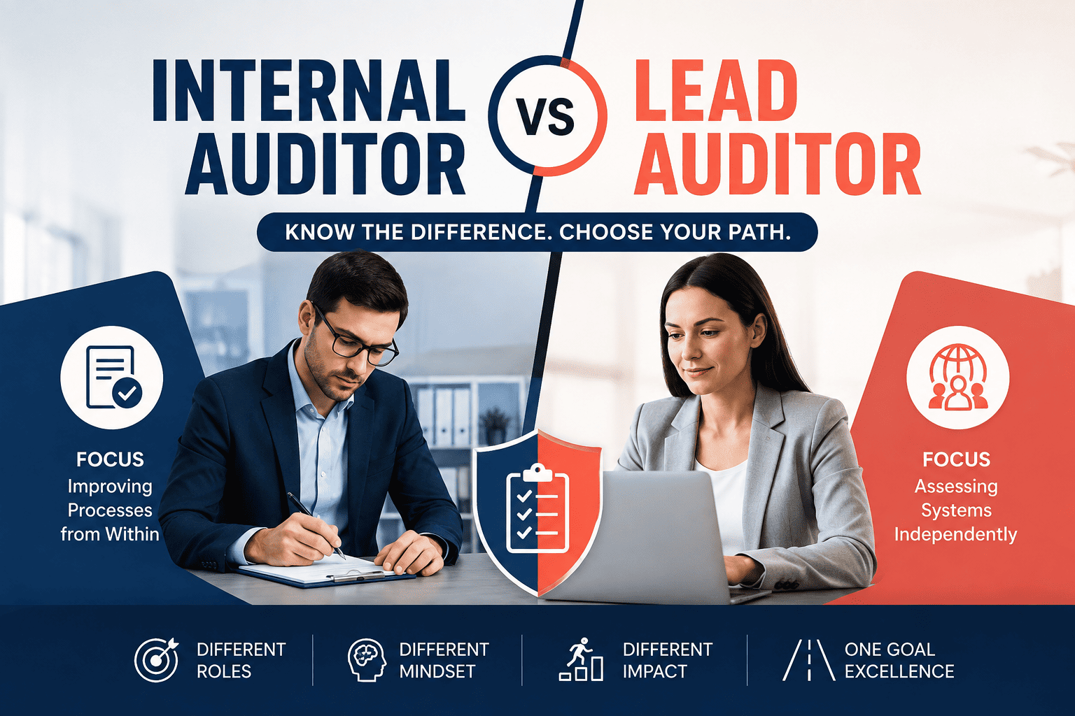 Internal Auditor vs Lead Auditor