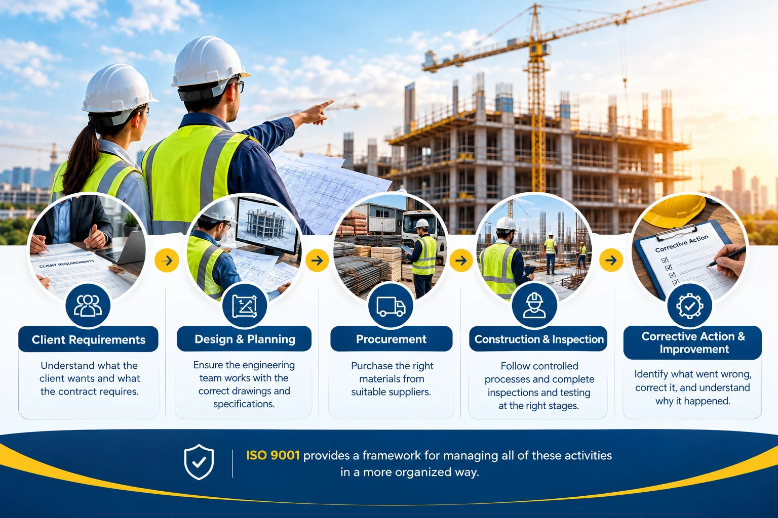 ISO 9001 for construction companies